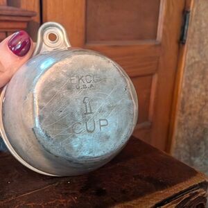 EKCO 1-Cup Metal Measuring Cup Vintage Antique